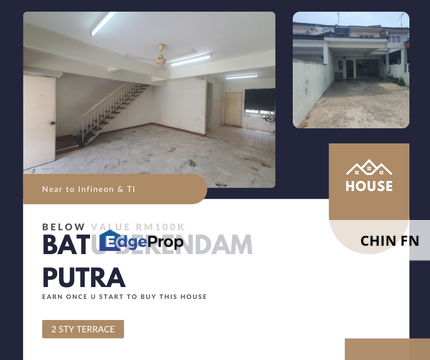 Below Value RM100K Less 26% Melaka Baru Infineon Batu Berendam Putra Melaka, Melaka, Batu Berendam