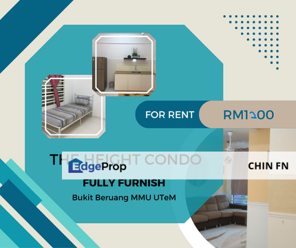 The Height Residence Condo MMU UTeM Bukit Beruang, Melaka, Ayer Keroh