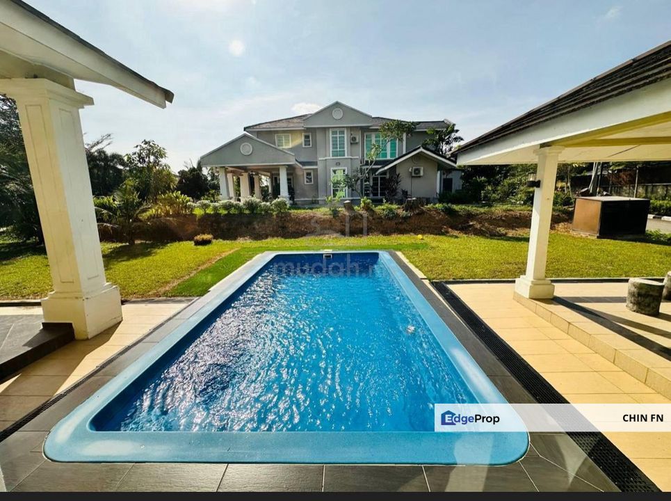 Swimming Pool Fully Furnish 2 Sty Bungalow 10K sqft Belia Antarabangsa Melaka, Melaka, Ayer Keroh