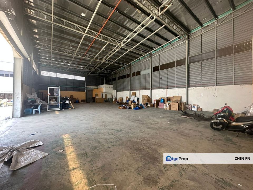 Big Size 12k SQFT 1.5 Sty Detached Factory Perindustrian Krubong Melaka, Melaka, Krubong