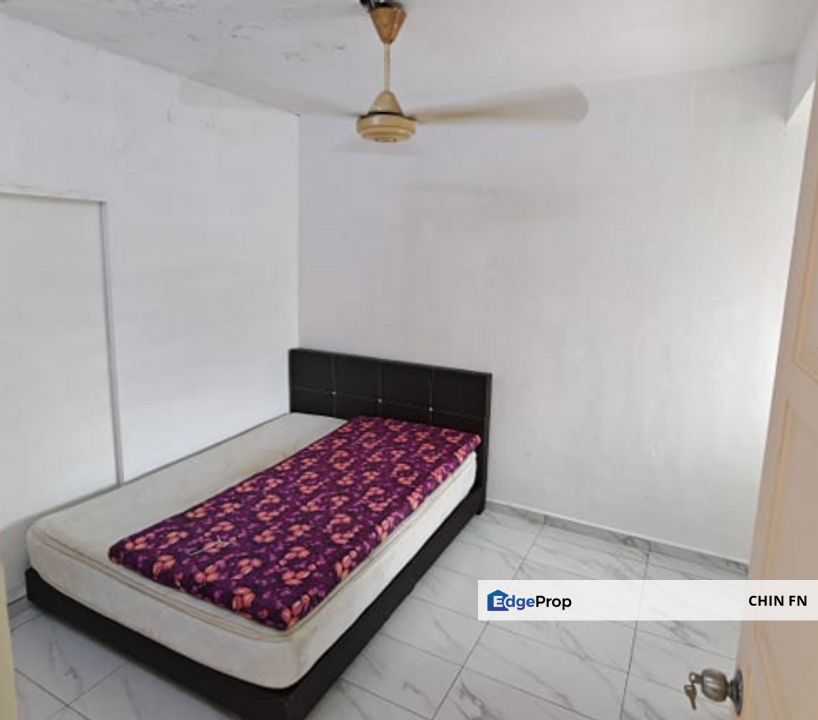 Ground Floor Low Price Rumah Pangsa Batu Berendam Infineon, Melaka, Batu Berendam