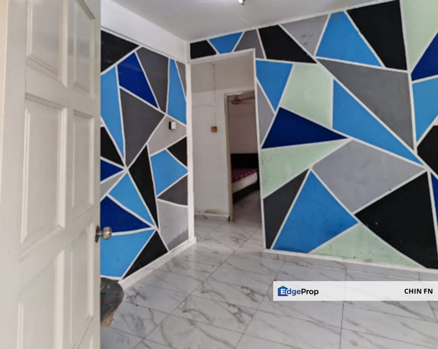 Ground Floor Low Price Rumah Pangsa Batu Berendam Infineon, Melaka, Batu Berendam