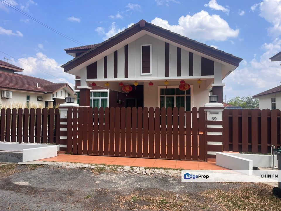 Below Value 10% Less RM60K Freehold 1.5 Sty Bungalow Krubong Perdana Melaka, Melaka, Durian Tunggal