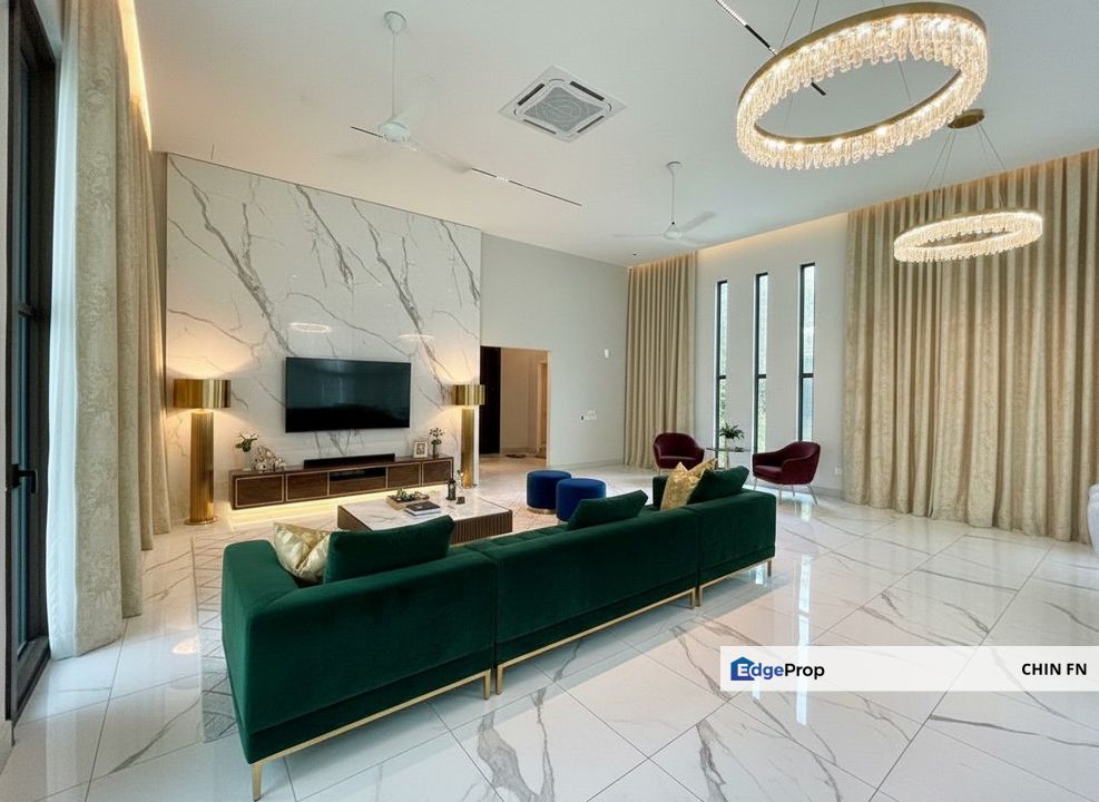 High End Fully Design Corner Bungalow Furnish Tiara Golf Ayer Keroh, Melaka, Melaka Tengah