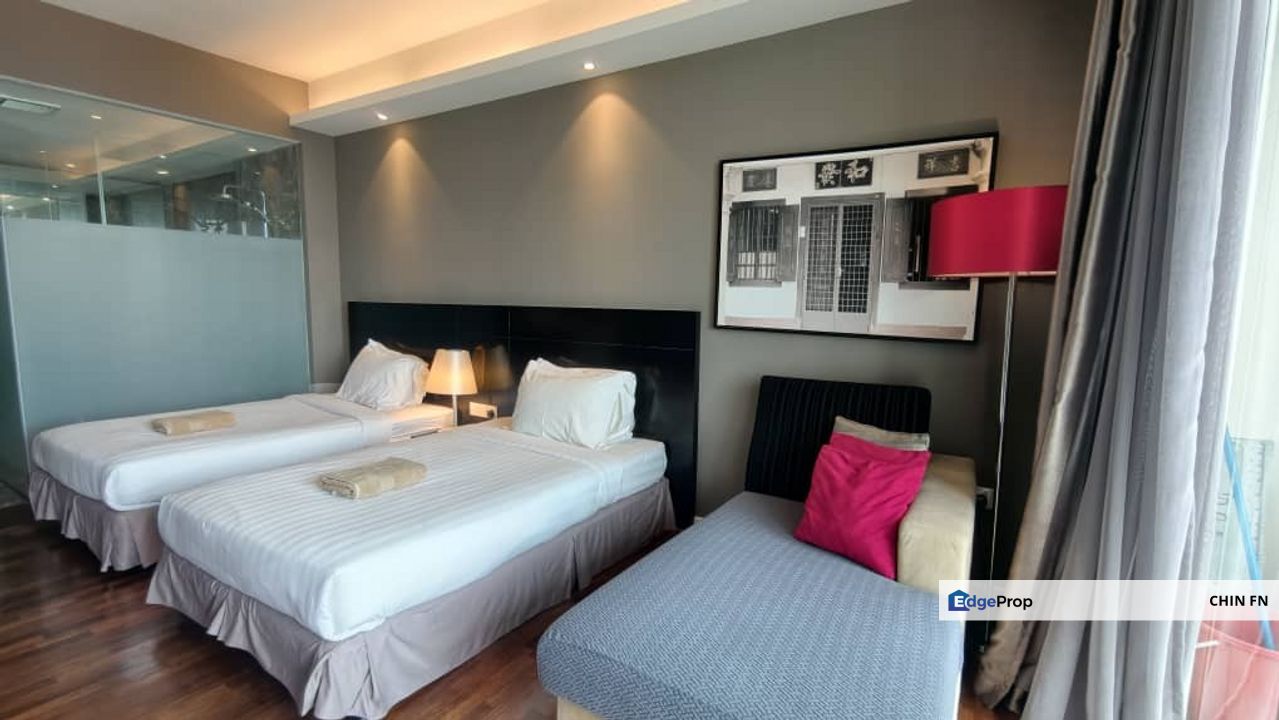 Freehold High Floor 5% ROI Ready Tenant Below Value RM90K The Shore Melaka, Melaka, Melaka Tengah