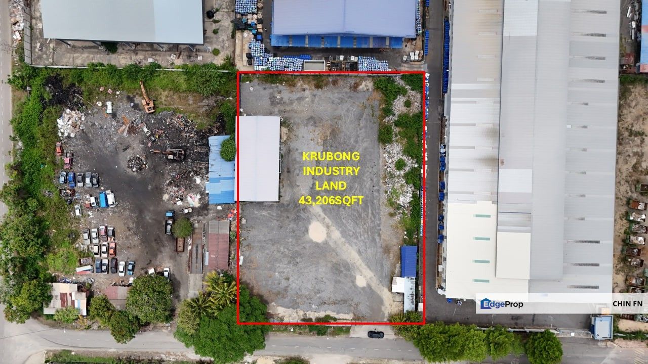 Good Location Flat Square Industrial Land 1 acre Perindustrian Krubong Melaka, Melaka, Krubong