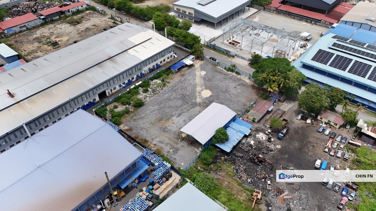 Good Location Flat Square Industrial Land 1 acre Perindustrian Krubong Melaka, Melaka, Krubong