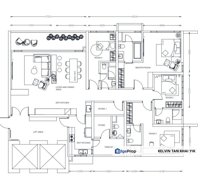 The Estate Bangsar South , Kuala Lumpur, Pantai Dalam/Kerinchi