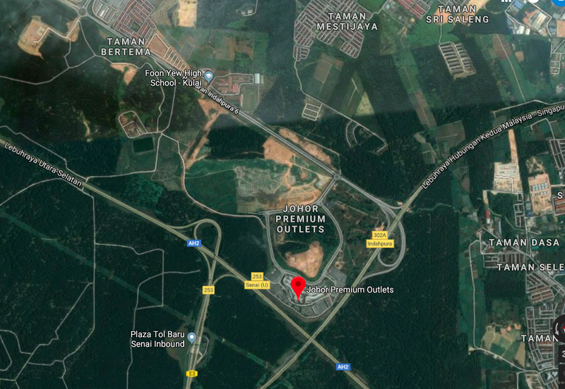 Near JPO (Johor Premium Outlet)-Residential zoning 10ac (RM36psf)
