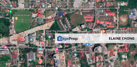 Jalan Damai (behind Double Tree Hilton) - 30600sf , Kuala Lumpur, KL City