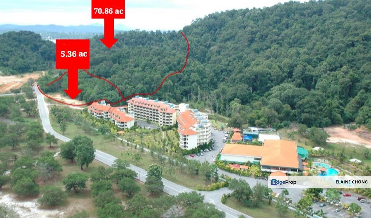 Teluk Batik - residential resort land (28.56ac), Perak, Lumut