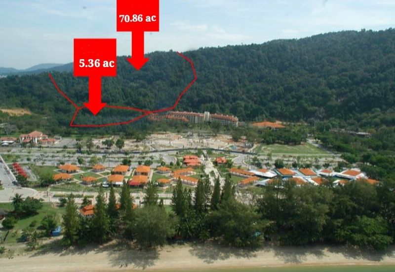 Teluk Batik-residential 70.86ac, commercial 5.36ac