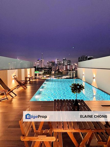 Bangsar - KLCC view, rooftop pool, Kuala Lumpur, Bangsar