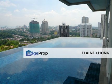 Bangsar Hill - guarded, hilltop, infinity pool, fantastic view, Kuala Lumpur, Bangsar