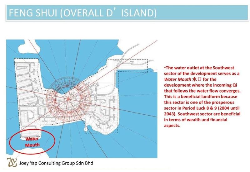 D'Island (Gated) - (N/S) Good fengshui, numerology