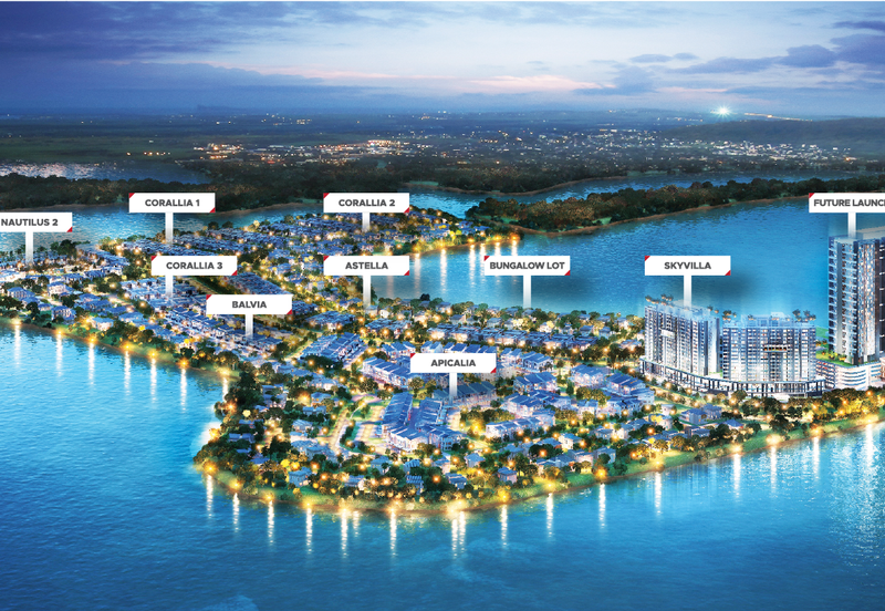 D'Island (Gated) - (N/S) Good fengshui, numerology