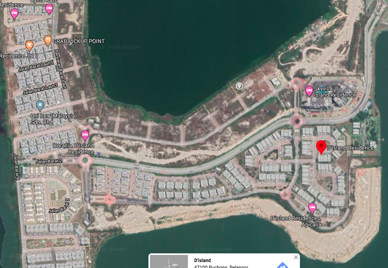 D'Island (Gated) - (N/S) Good fengshui, numerology