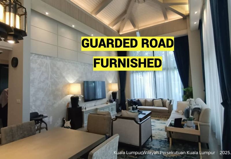 Guarded road (furnished)