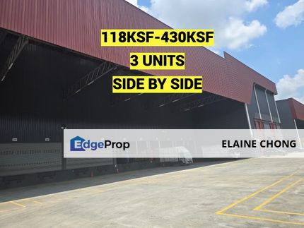 U10 - 311Ksf, 10acre (400amp, loading bays, dock levellers) , Selangor, Shah Alam