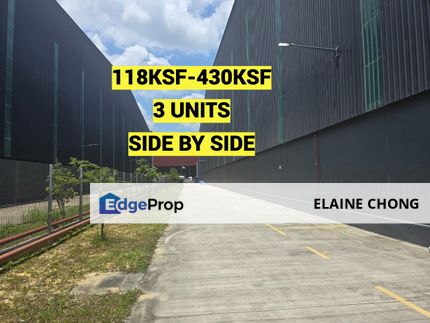 U10 - 161Ksf, 5acre (400amp, loading bays, dock levellers), Selangor, Shah Alam