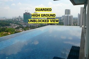 Bangsar Hill - guarded, hilltop, infinity pool, fantastic view