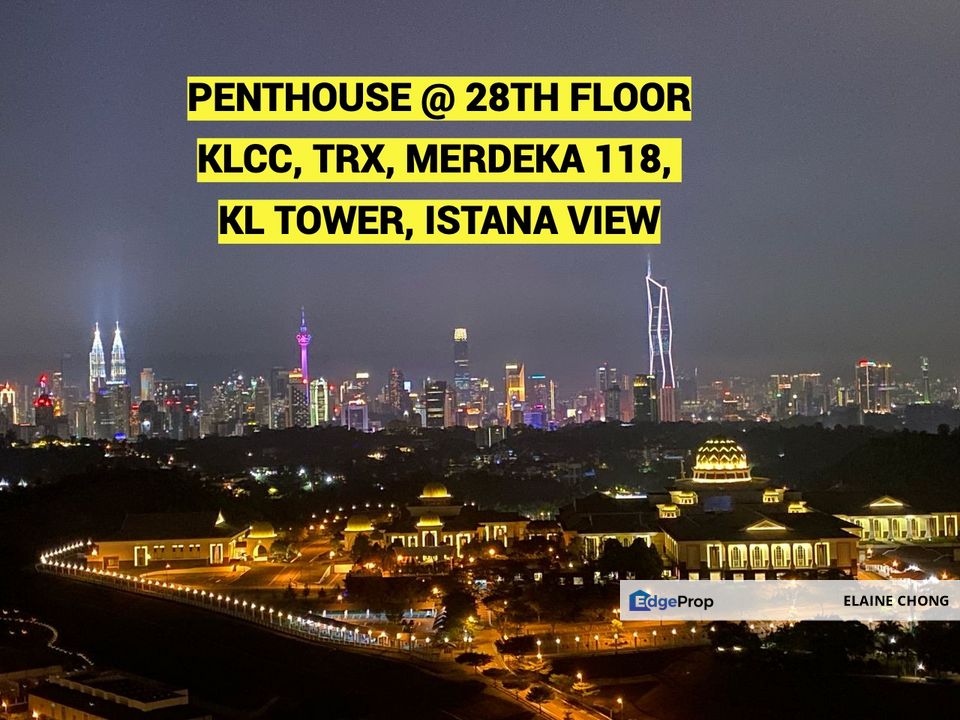 Windsor Tower (28th floor), KLCC, KL Tower, TRX, Merdeka 118, Istana view, penthouse , Kuala Lumpur, Sri Hartamas 