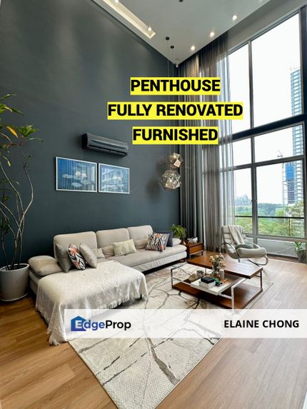Kiara 1888 (penthouse, NW, modern ID design, furnished, move in condition), Kuala Lumpur, Mont Kiara