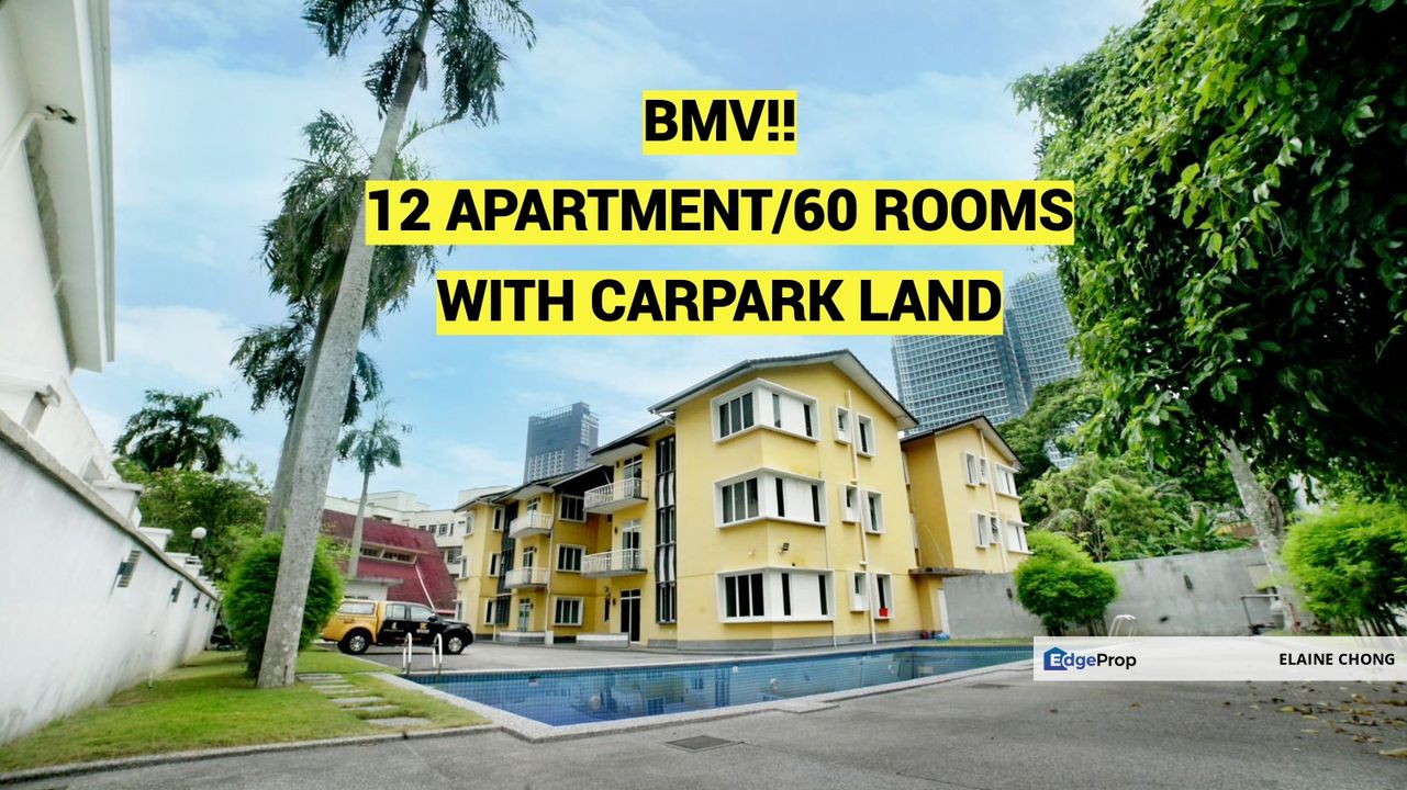 [BMV!!] [LRT] 12 apartments, 60 rooms (with pool), Kuala Lumpur, KL City
