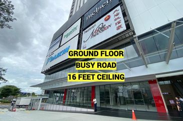 Ground floor - very prominent, busy road