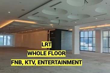 [LRT] Fitted, whole floor (FNB/KTV/entertainment)