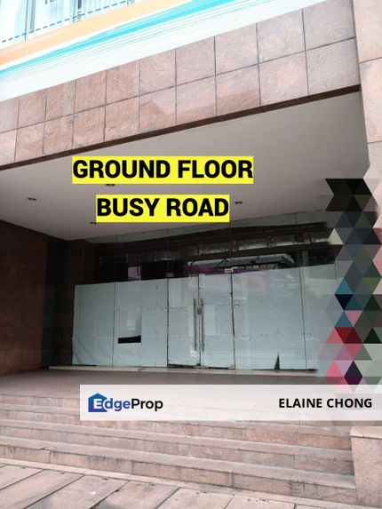 [LRT] Ground floor - Busy road (medical, showroom, FNB), Kuala Lumpur, KLCC