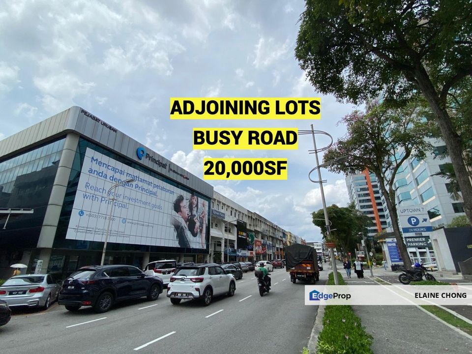 DU (busy square) - 3.5 storeys endlot (20000sf), Selangor, Petaling Jaya