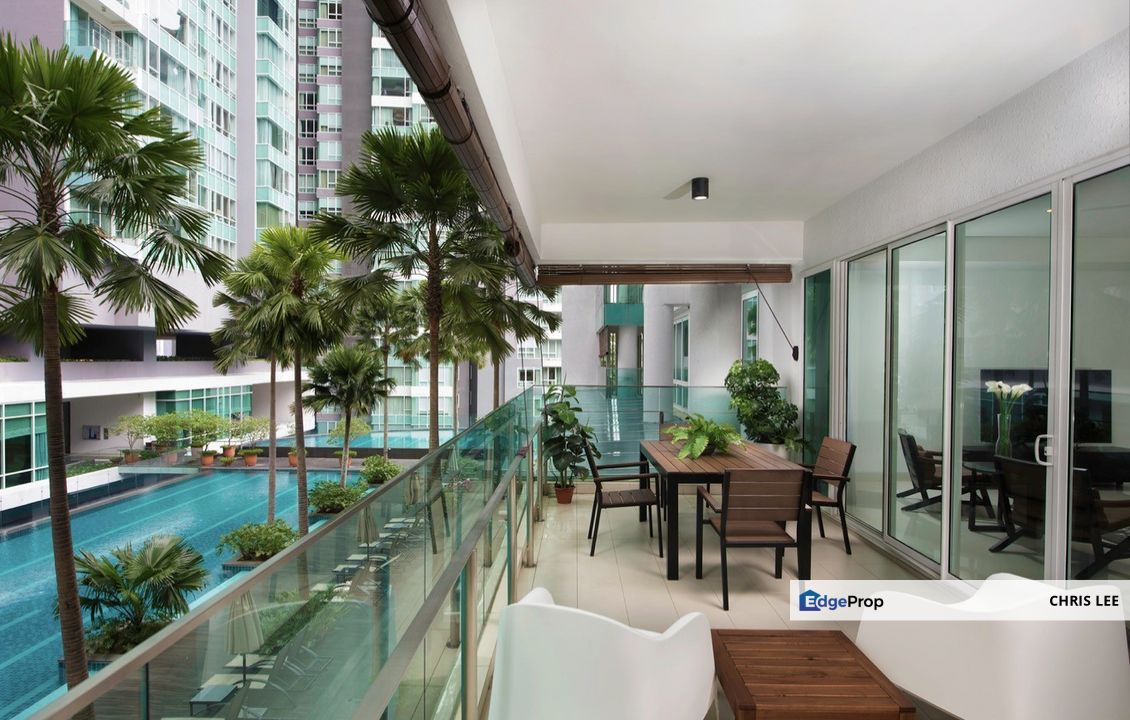 Best buy unit with large balcony unit, Kuala Lumpur, Bukit Bintang