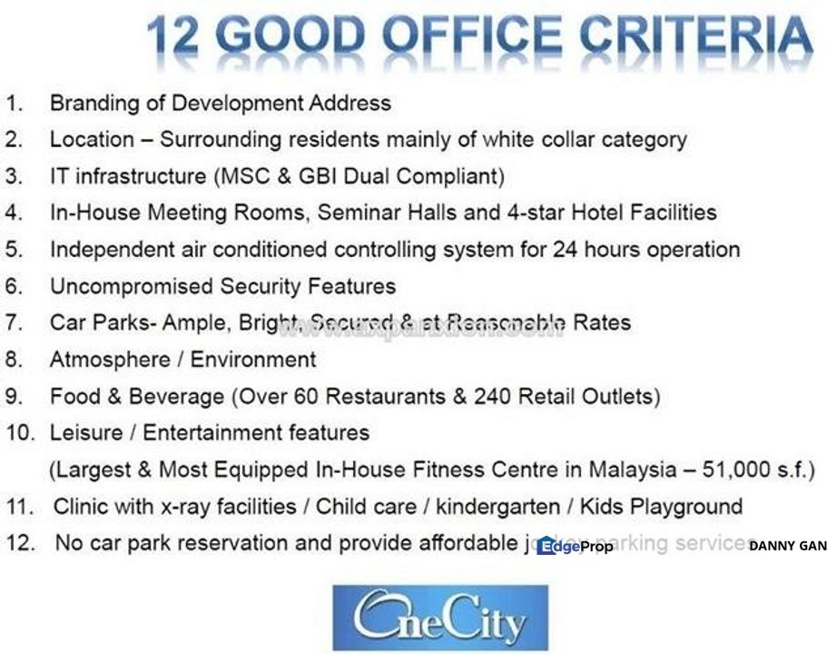 MCT Tower - Sky Park One City, Selangor, Subang Jaya