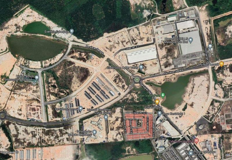 1.186 Solar Panels Manufacturing Land @ Cybervalley