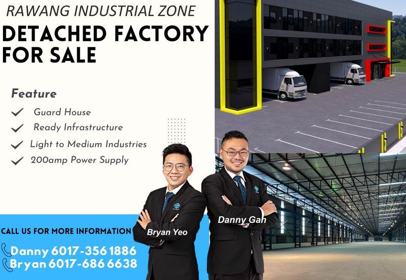 1.1061a PKNS / Rawang Industrial Zone Detached Factory