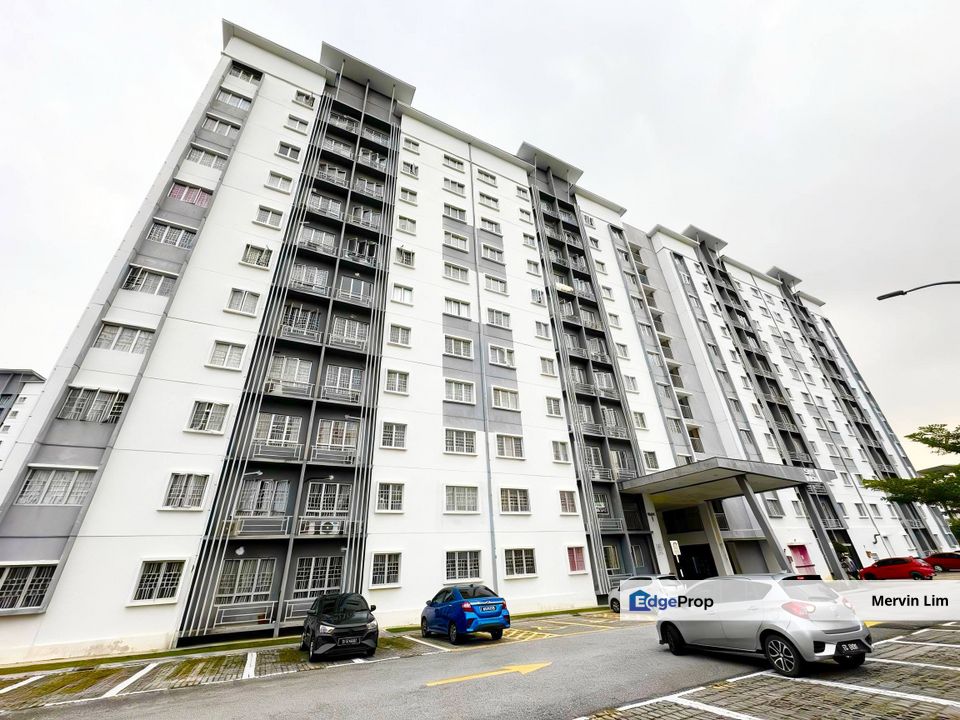 Setia Alam Apartment Seri Intan CORNER UNIT for sale Freehold Non Bumi Shah Alam Klang Selangor, Selangor, Shah Alam