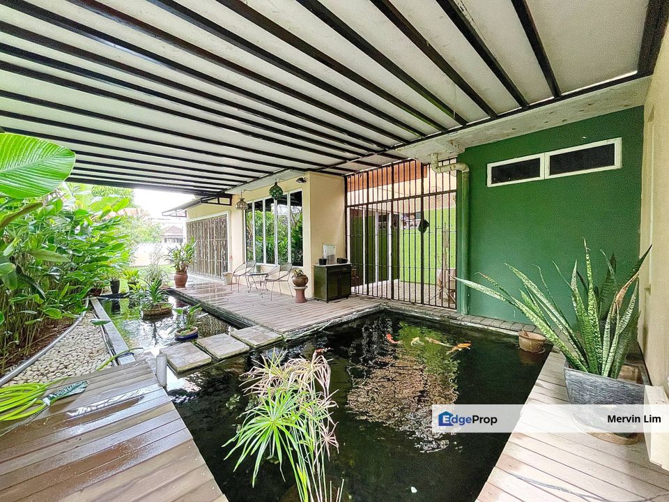 Bangi Taman Bangi Villa End Lot 1.5 Storey Bungalow house for sale Renovated Kitchen Cabinet Bangi, Selangor, Bangi