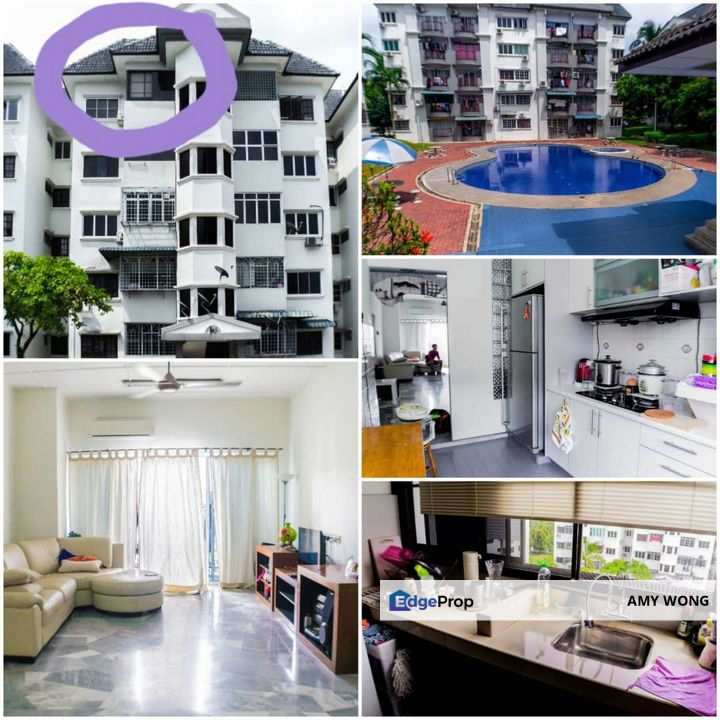 Bandar Puchong Jaya, Walk up 5 Storey Flat, 1100sf, Freehold, Selangor, Puchong
