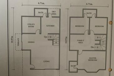 Corner house, 2 storey terrace house, Big Land, Bandar Sri Damansara
