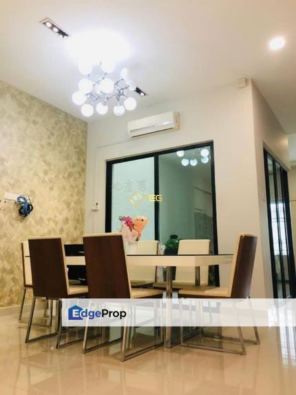 Reno Extend Delmara Bandar Bukit Raja Klang 2.5 Storey House 26x75, Selangor, Bandar Bukit Raja