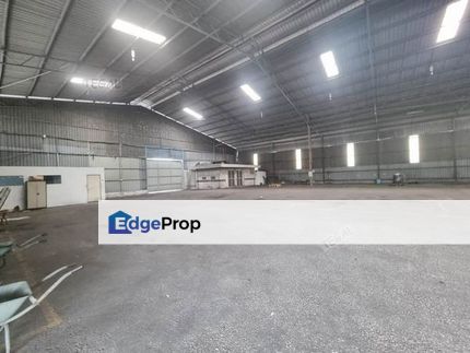 Detached Factory Meru Klang 3 acres 113000sf 800amp 35ft Ceiling High, Selangor, Klang