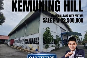 Kemuning Hills Industrial Land With 2 Factory 66000sf Shah Alam 