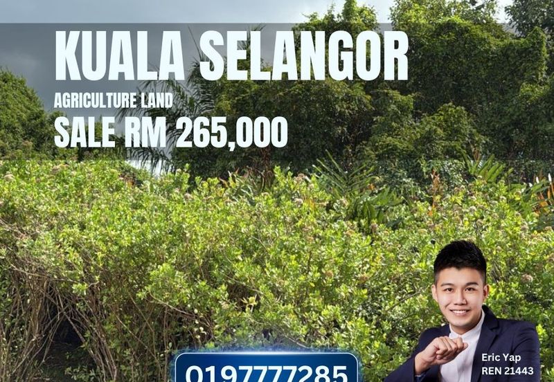 Kuala Selangor Api Api Agriculture Land Near Sea 1 acre