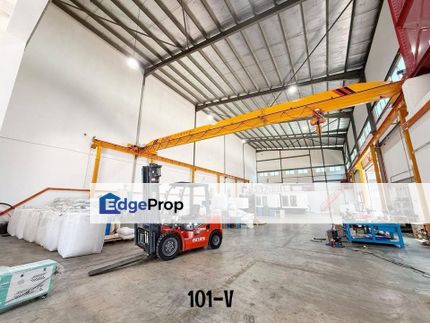 4 Ton Sungai Kapar Indah Klang Semi D Factory Warehouse With Cf 200amp 18841sf Land Area Freehold, Selangor, Kapar 