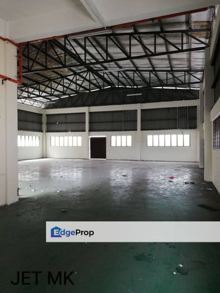 Klang Utama Kapar Klang 1.5 Storey Detached Factory Warehouse 10400sf With Ccc 100amp Build up 6600sf, Selangor, Klang