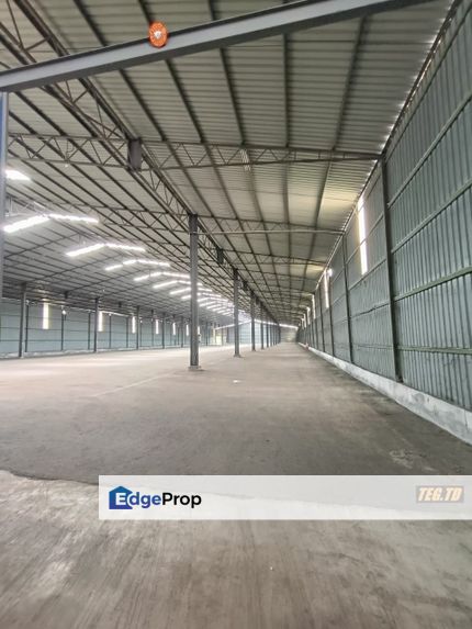 With Cf Land Area 21000sf Meru Klang Shared Warehouse Factory 400amp, Selangor, Klang
