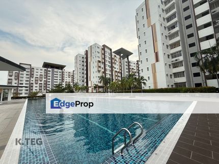Full Loan Seri Mutiara Apartment Setia Alam 940sf Freehold Gated Guard, Selangor, Setia Alam/Alam Nusantara