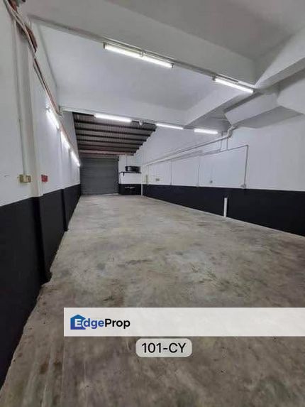 Taman Klang Jaya 1.5 Storey Light Industrial Factory 100amp 22x90 Limited With Cf , Selangor, Klang