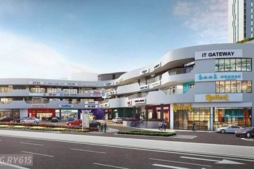 Triowalk Bukit Tinggi Klang Ground Floor Shop Lot Facing Main Road Near Aeon Lrt 1023sf Brand New